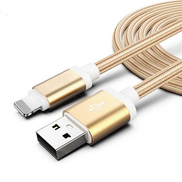 3-Pack: 10FT Heavy Duty Braided iPhone Lightning USB Cable - Image 6