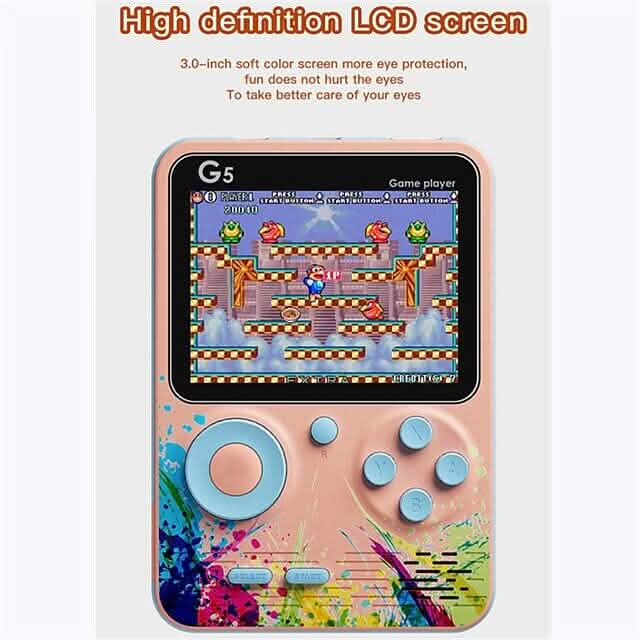 500 Games Mini Handheld Retro Portable Video Game Console - Image 9