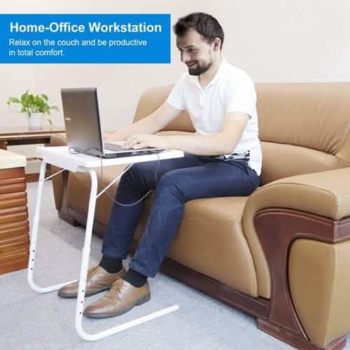 Foldable Tray Table Portable Sofa - Image 5