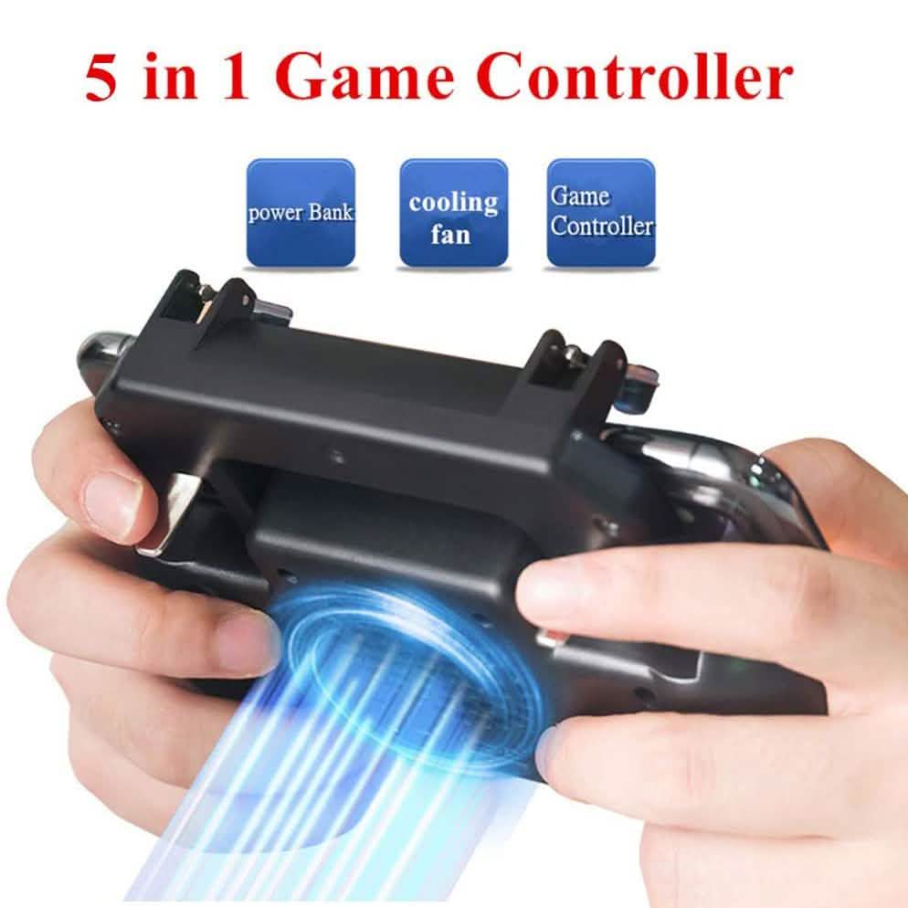 Gaming Grip with Portable Charger Cooling Fan - Image 3